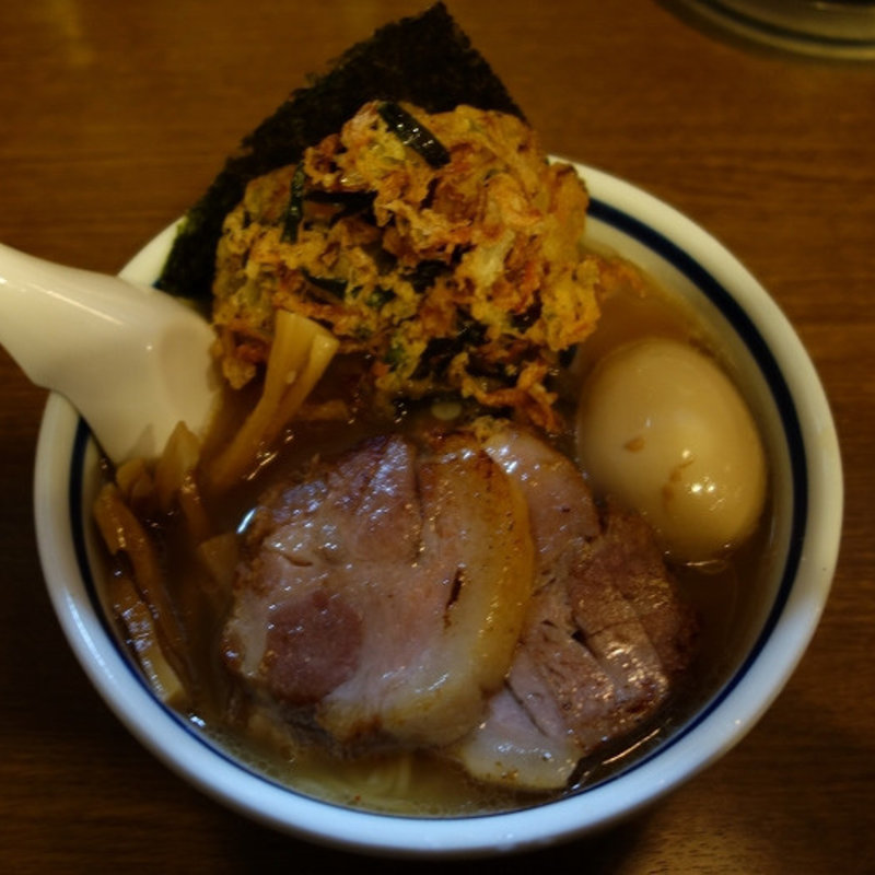 阿闍梨一番だし醤油らーめん(麺や阿闍梨 市川店)