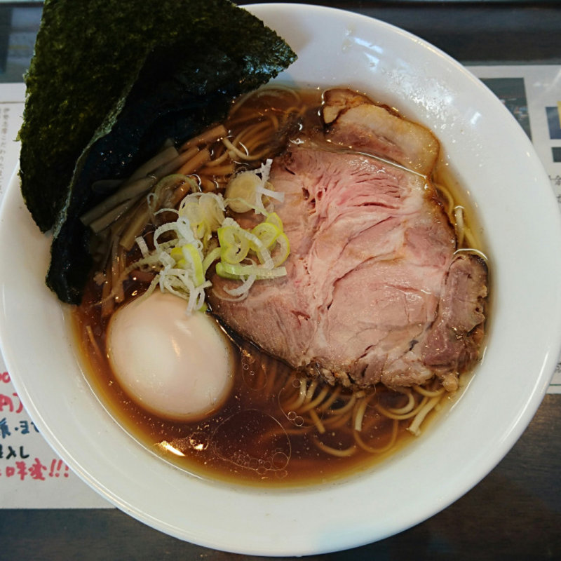 カキ正油らぁ麺(麺や 青雲志 （メンヤ セイウンシ）)