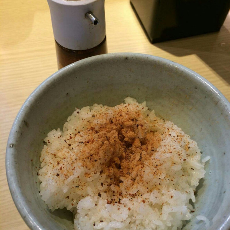 かつおご飯(麺や高倉二条 （めんや たかくらにじょう）)