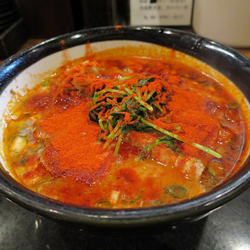 旨辛みそらーめん(上本町 麺乃家)