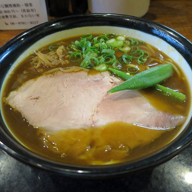 辛口カレーらーめん(上本町 麺乃家)
