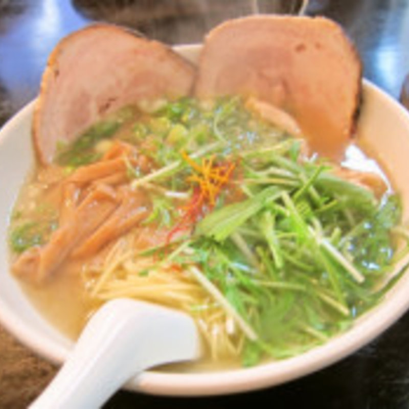 塩煮干しらーめん(くげ麺)