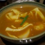 カレー南蛮ひもかわ(麺処酒処ふる川 暮六つ 相生店 )