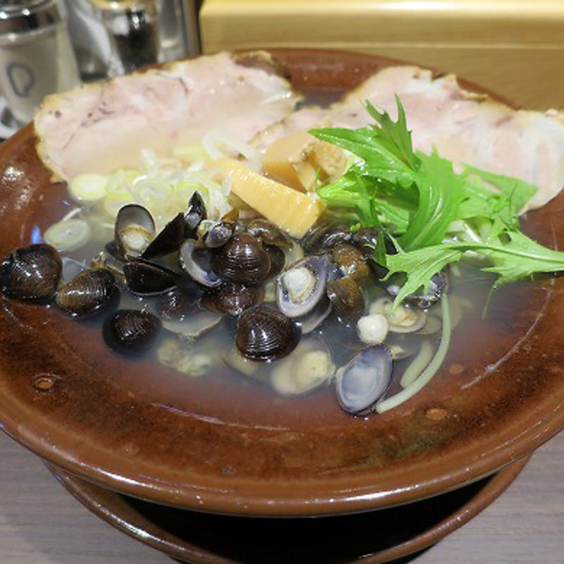 シジミらーめん(丹波篠山らーめん アメリカ村店)