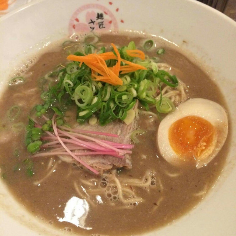 鶏白湯(麺匠さくら咲く 阿波座本店)