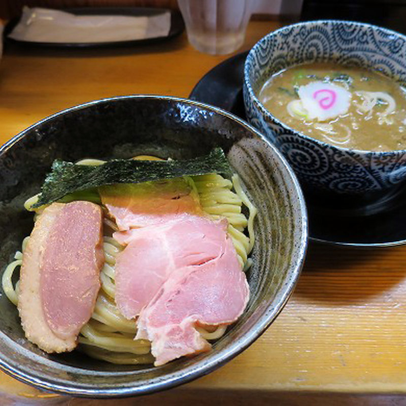 魚貝三獣士つけ麺(麺匠 而今)