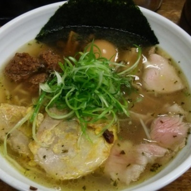 燻製豚塩(豊中 麺哲)