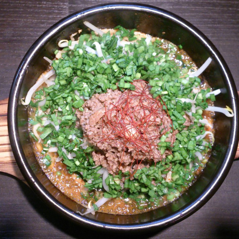 鍋焼スープ辛まぜそば　並盛(麺喰)