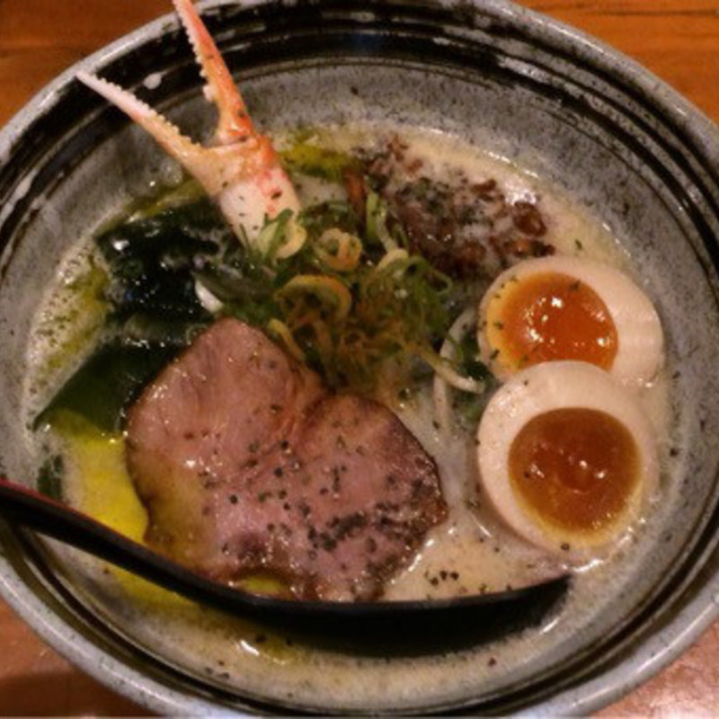 ワタリガニのビスク(麺場voyage)