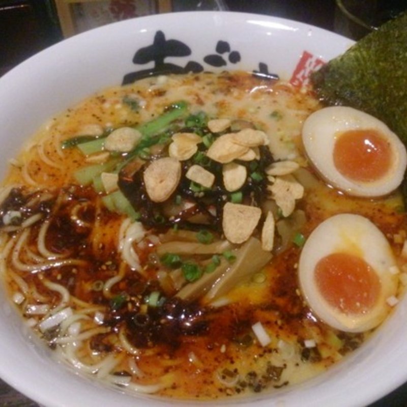辛塩とんこつ麺(麺屋あごすけ （めんやあごすけ）)