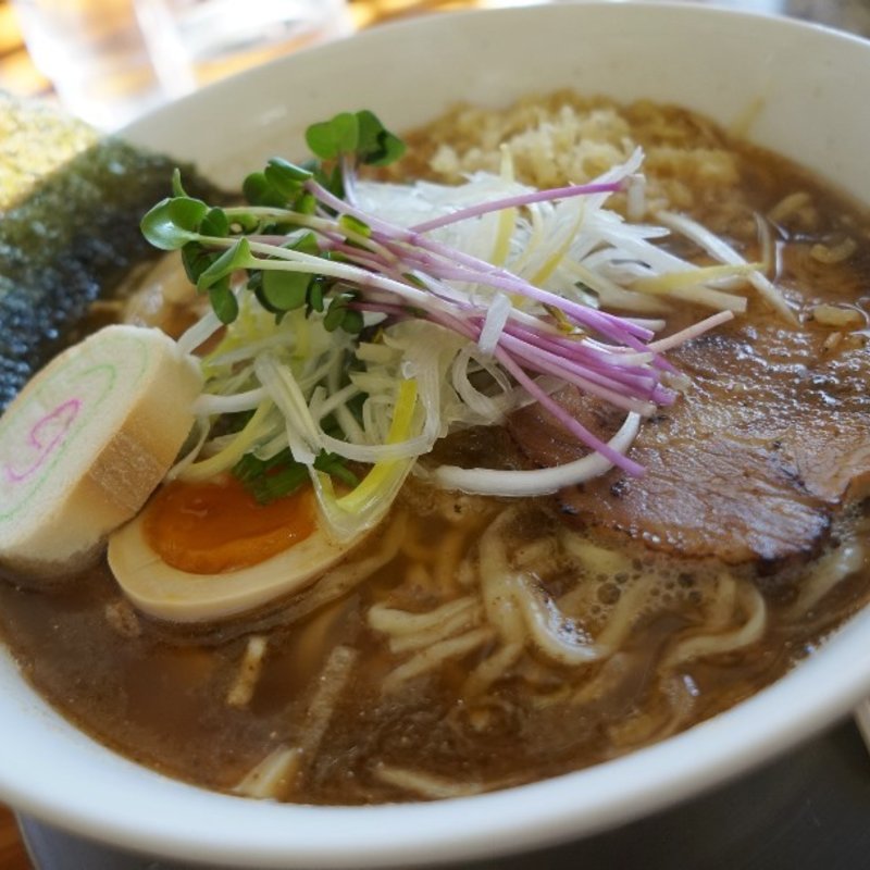 特製和節ラーメン　大盛　太麺(麺屋 きく凛)