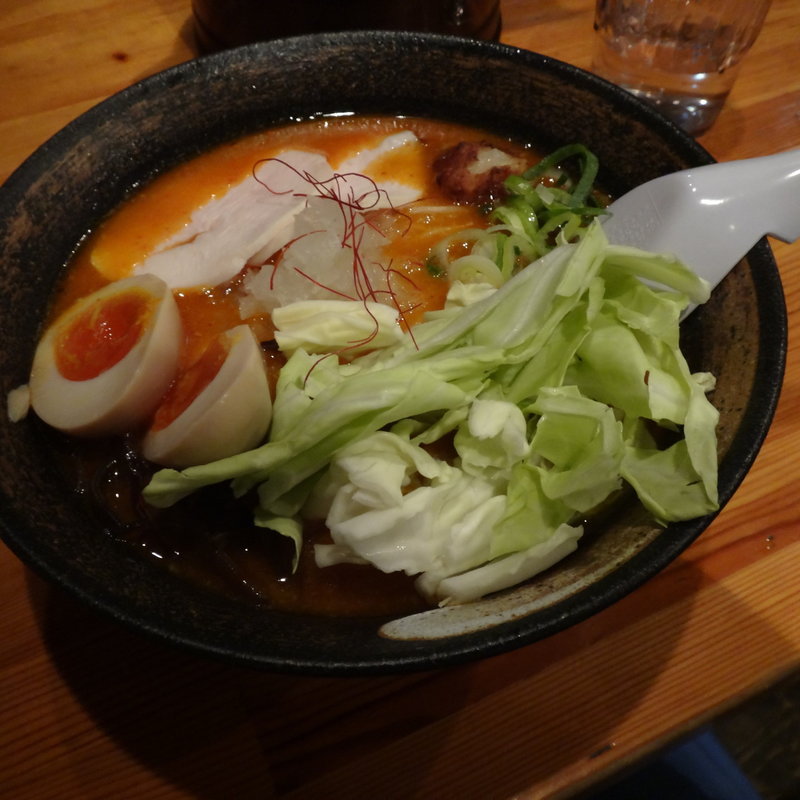 濃厚辛味噌鶏そば 味玉付き(麺屋 こいけ )