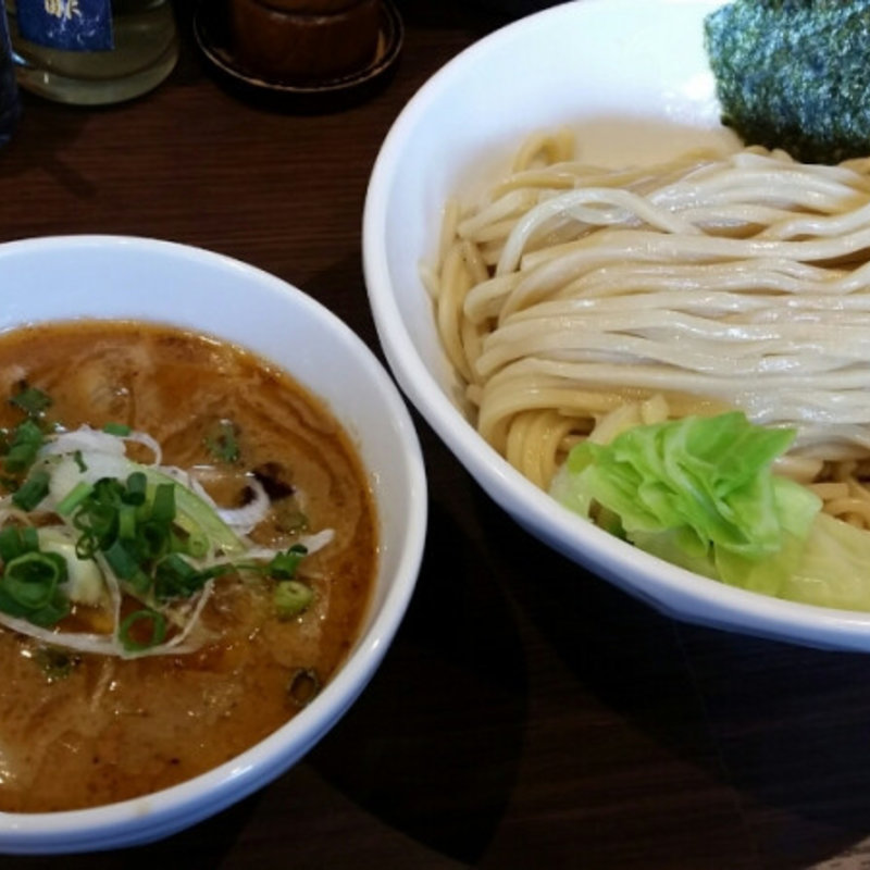 海老つけ麺(麺屋とがし 本店)