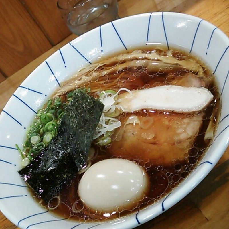 味玉生揚げ醤油そば(麺屋　むじゃき )