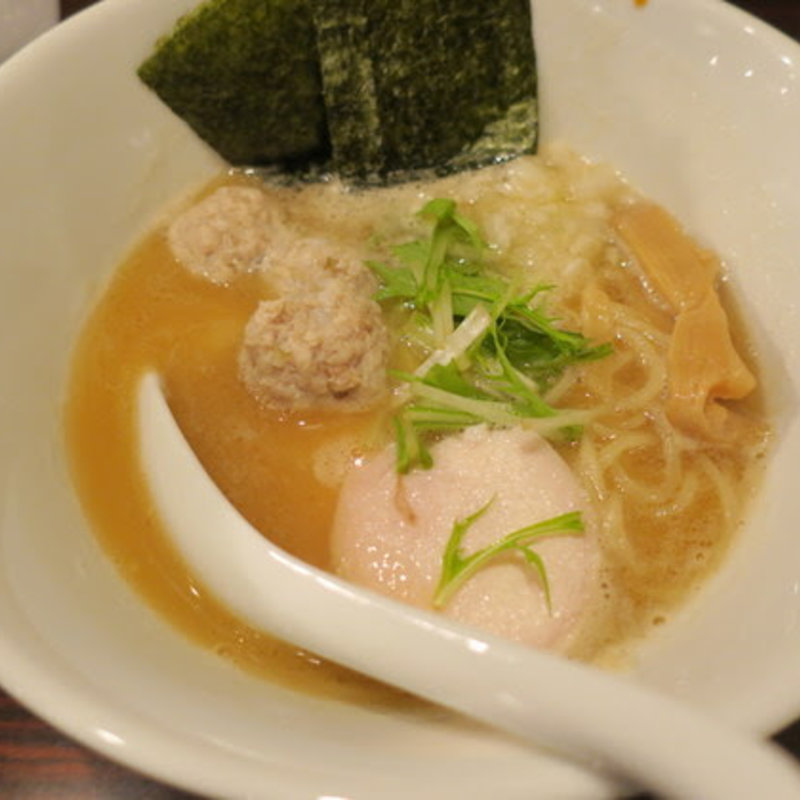 濃厚鶏白湯ラーメン(麺屋 わか)