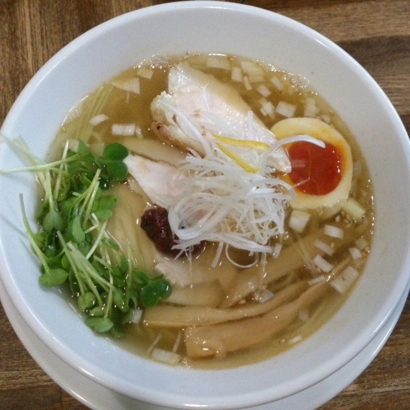 梅しそ煮干し鶏そば※期間限定(麺屋 一八 （めんや・いっぱち）)