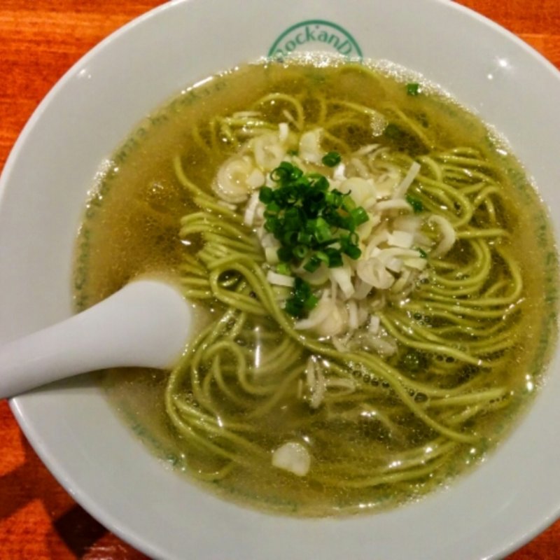 しお　グリーン素ラーメン(麺屋 六感堂)