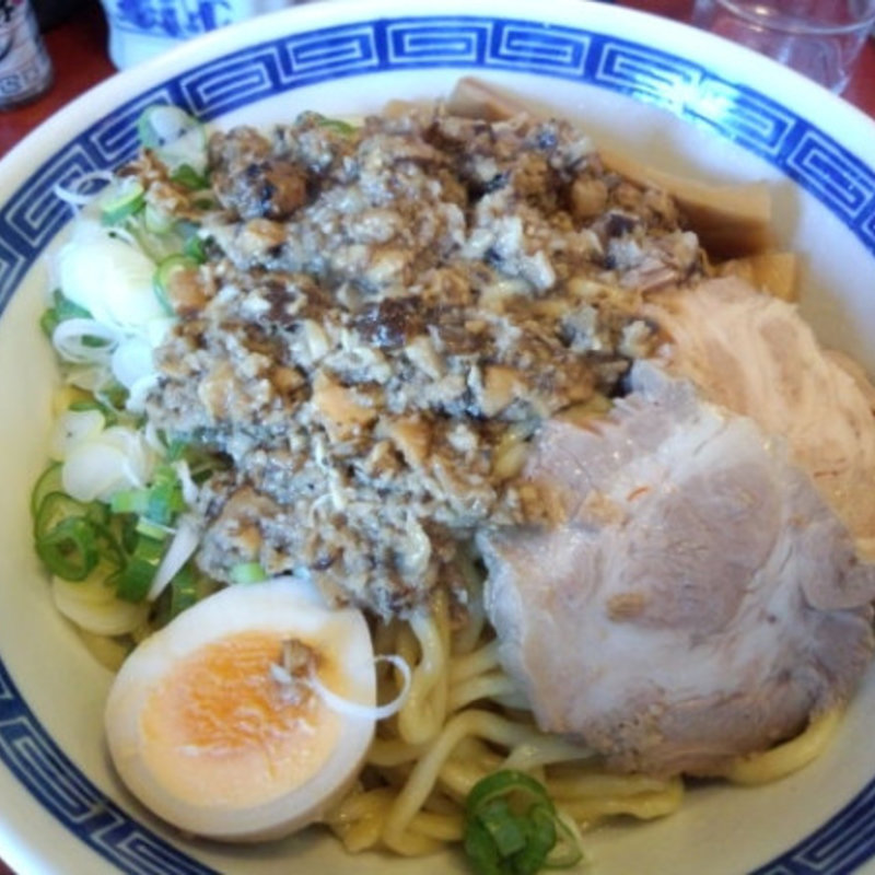 秋のきのこの油そば（大盛り）(麺屋　十郎兵衛  )