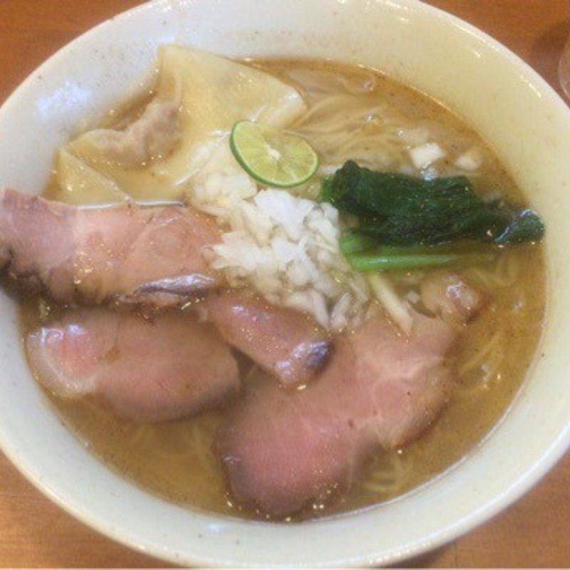 サンマそば（塩）(麺屋 清水 )