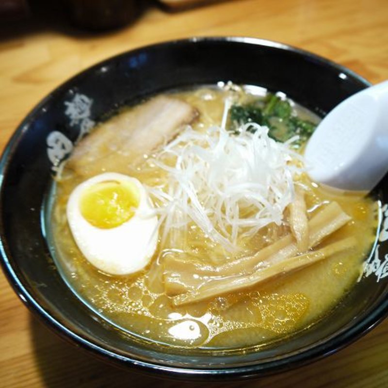 酒蔵ラーメン（味噌味）ハーフ(麺屋　田中商店 )