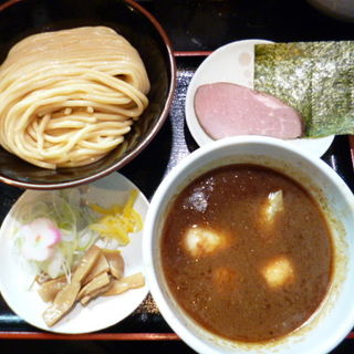 つけ麺(東北トッピング)(麺屋 縁道)