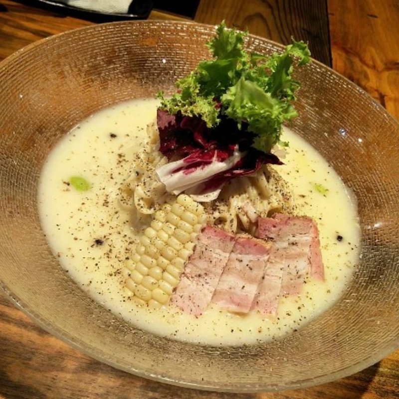 冷製ピュアコーンのラーメン ※限定(麺屋 翔 本店)