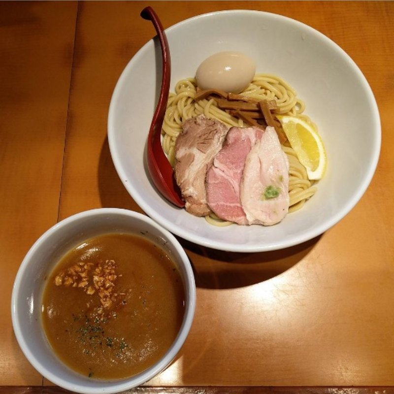 鶏白湯味玉つけ麺 (麺屋 翔 品川店 )