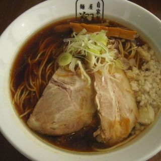 東仙台ブラック細麺(自家製麺 麺屋 翔)
