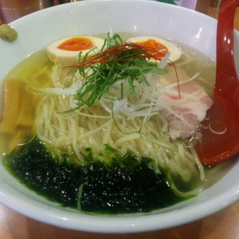 煮干しと貝の冷やしらーめん(麺屋 翔 本店)