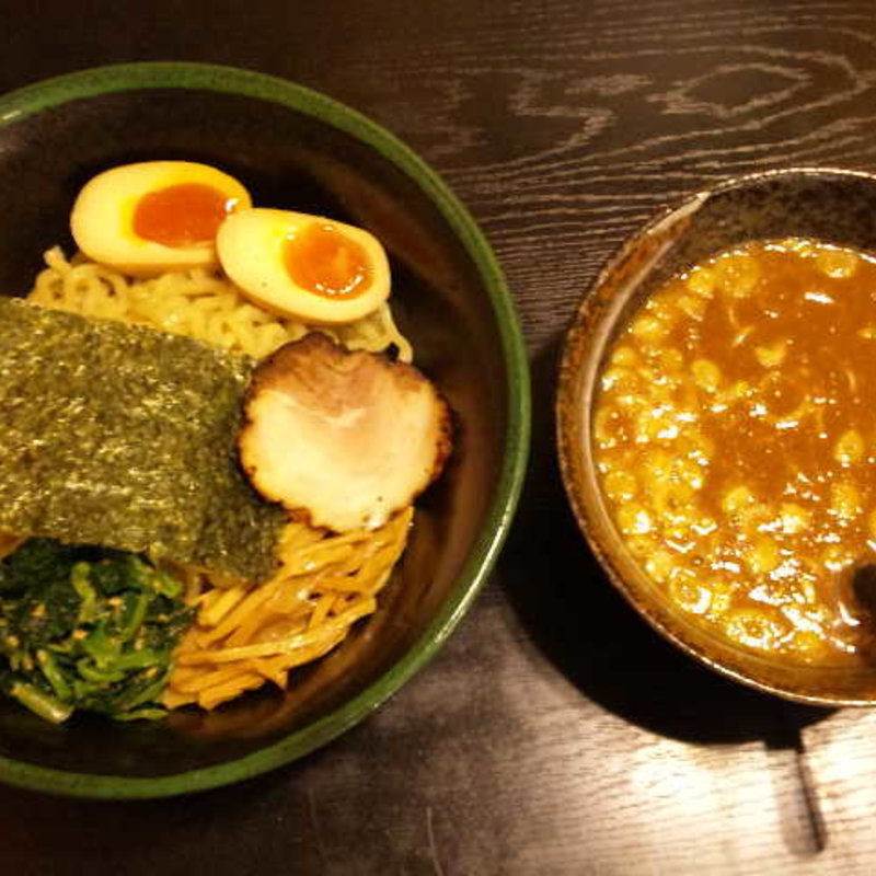 醤油つけ麺味玉付(麺屋 花形)
