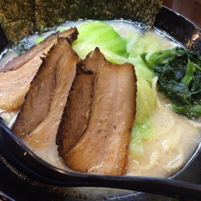 横浜塩らーめん　大盛り　麺かため(麺屋 葵 )
