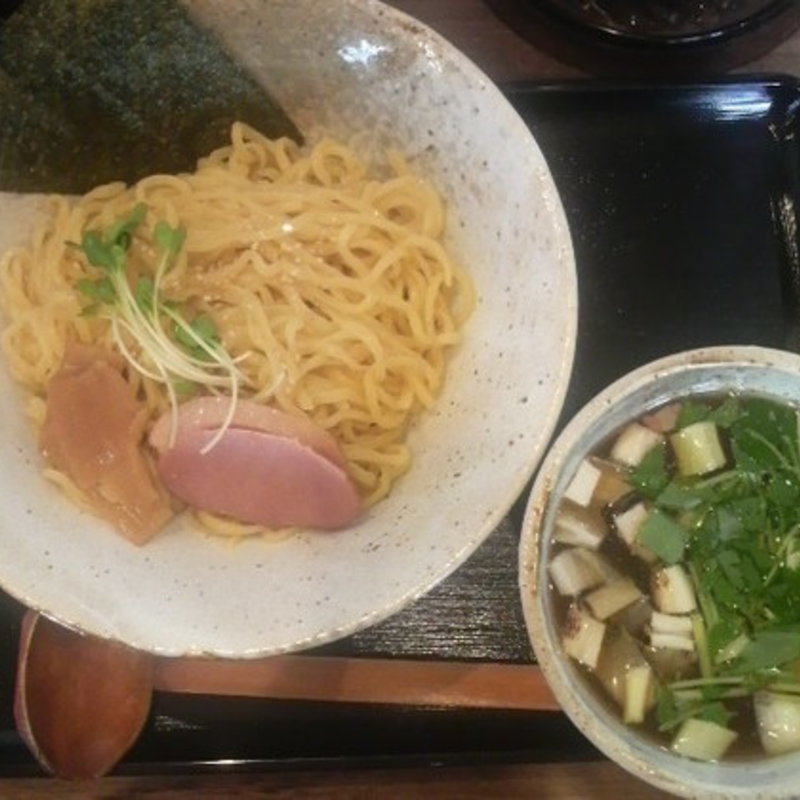 鴨出汁つけ麺(麺屋　葵)
