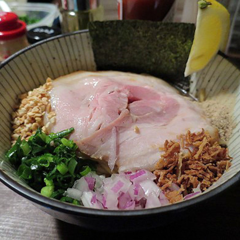 汁なし壱丁のまぜそば～白トリュフの香り～ 中200g(麺屋 頭上注意 ふすかけ1.8号 )