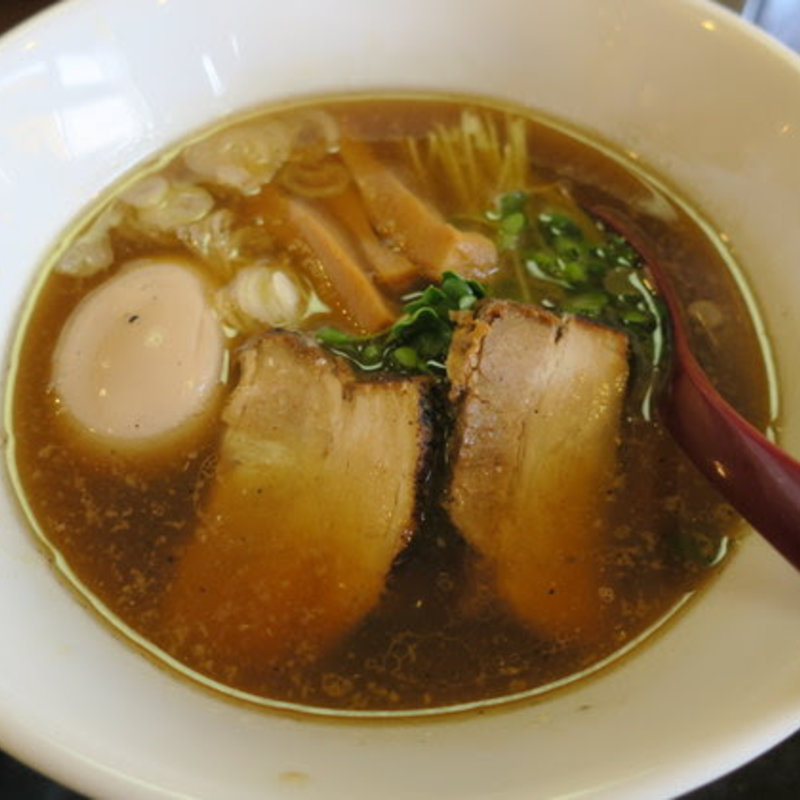 時干し味玉そば(麺屋 鶴と亀 )