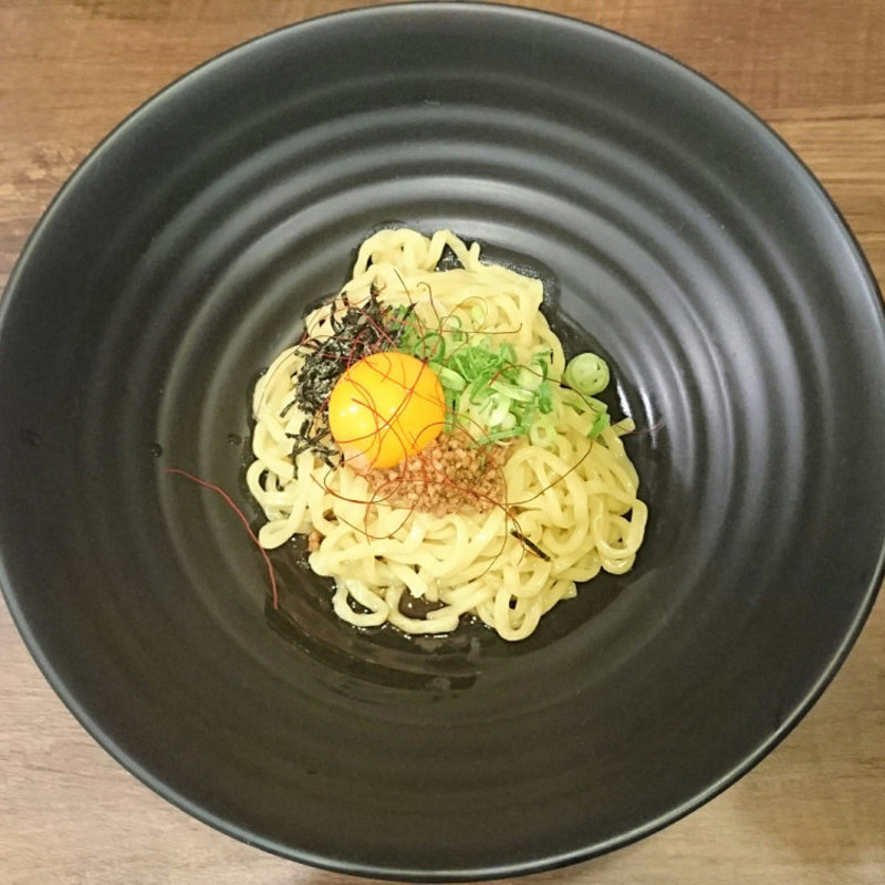 油そば並盛(麺屋あかまつ)