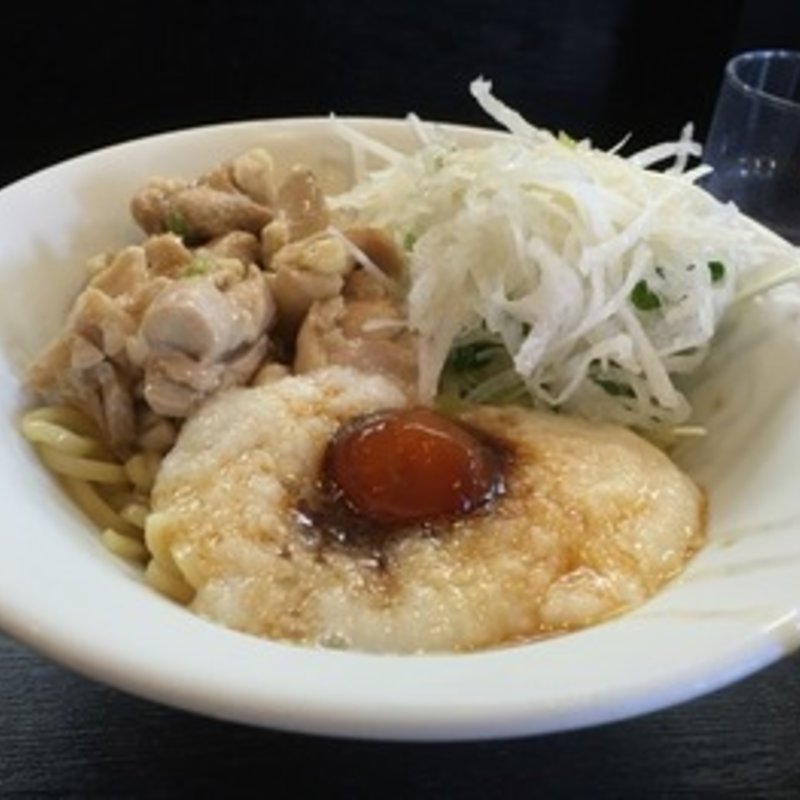 山葵鶏のとろろまぜそば(麺屋あっ晴れ　つけめん堂 東浦店 )