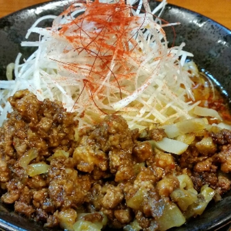 汁無し担々麺(麺屋うさぎ 泉田中)