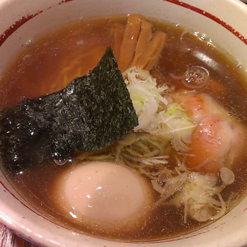 中華そば+味付けたまご(麺屋 えぐち )