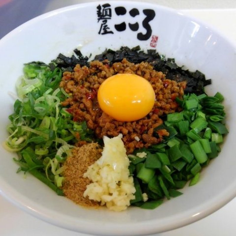 台湾まぜそば（チーズ入り）にんにく有り(麺屋こころ 大船店)