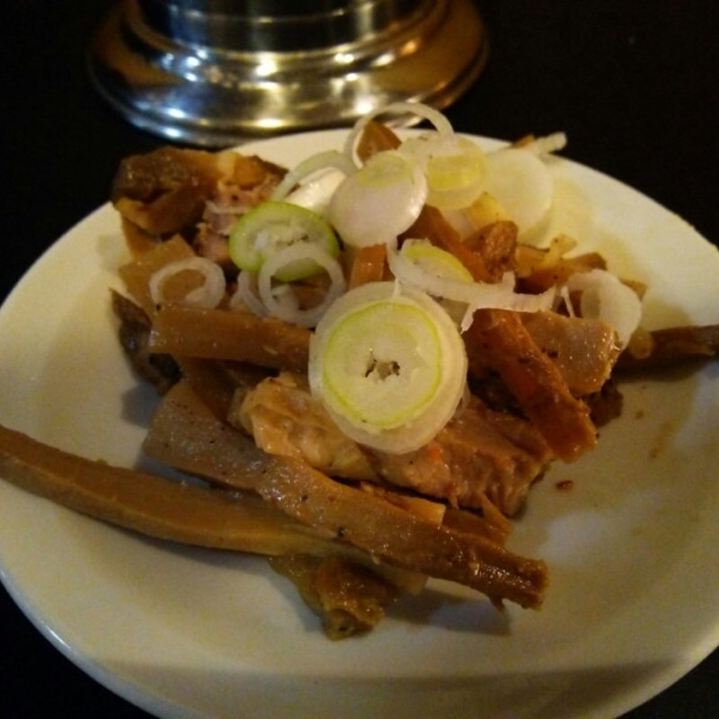 メンマ&チャーシュー(麺屋ごとう)