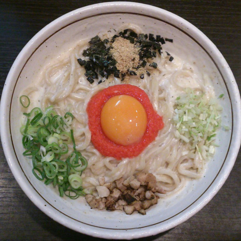 明太子クリームまぜそば(麺屋はなび 蟹江店 （【旧店名】まぜ屋 はなび）)