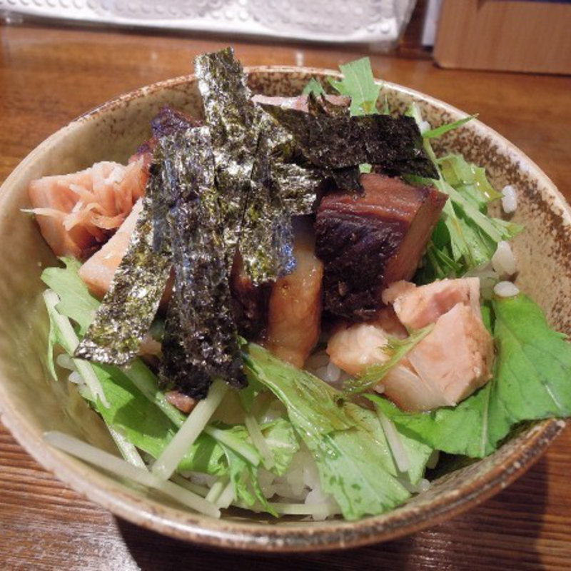 チャーシュー丼セット(麺屋ほぃ )