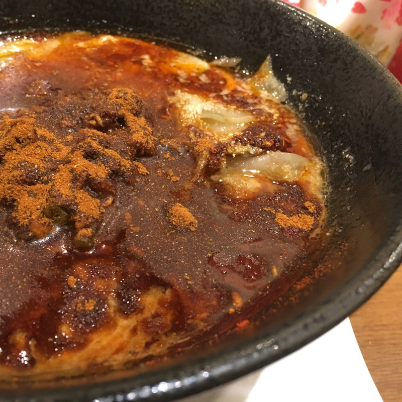 レッド担々麺(東京担々麺RAINBOW)