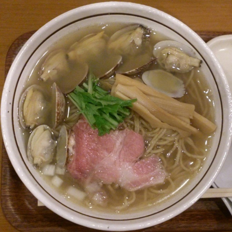 追いあさりの塩らぅめん(麺屋三郎 )