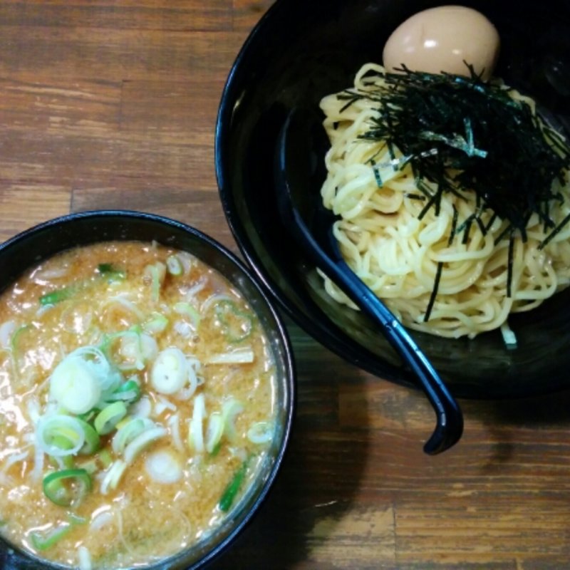 辛みそつけそば(亥龍)