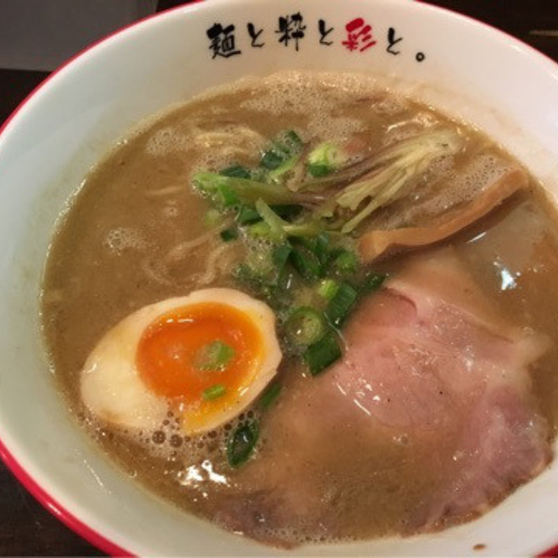 白湯らーめん(麺屋 彩々)
