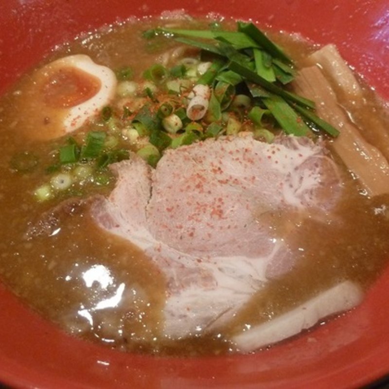 ポクチキ辛過ラーメン(麺屋彩々)
