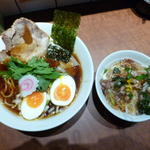 煮干し醤油ラーメン(横浜家 西口店 )
