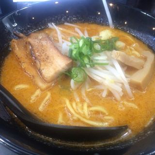 豚骨味噌らーめん(麺屋白虎)