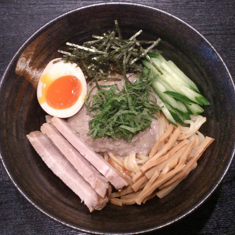 灰DORO冷やし中華(麺座 かたぶつ )